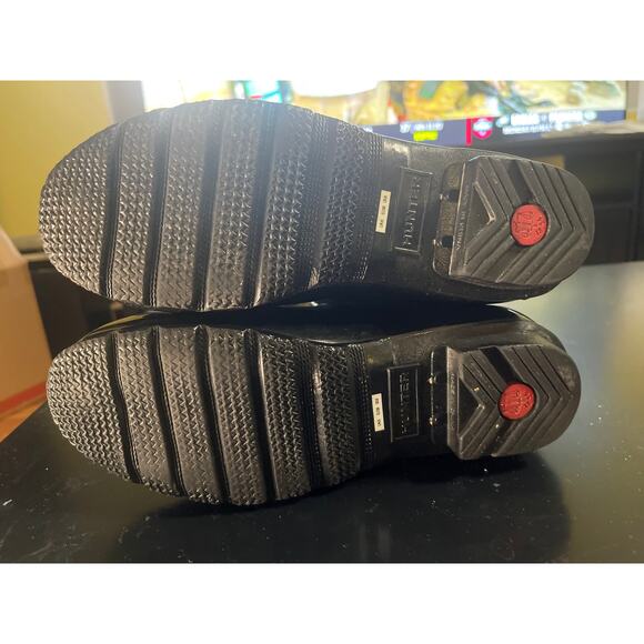 Hunter Women's Original Tall Gloss Rain Boots Size 8 - Picture 9 of 10